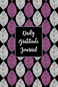 Gratitude Journal Abstract Leaves Pattern 9