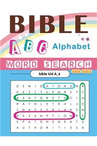 BIBLE ABC Alphabet Word Search for kids