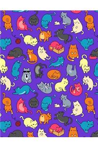 My Big Fat Bullet Journal for Cat Lovers Fun Cat Pattern 7