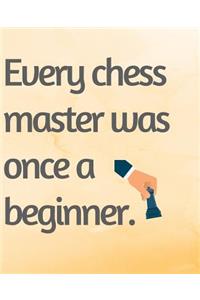 Every Chess Master Was Once a Beginner