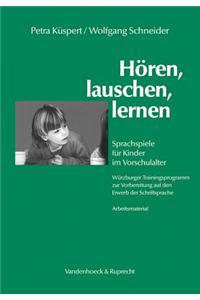 Horen, Lauschen, Lernen - Arbeitsmaterial