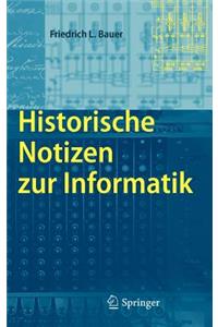 Historische Notizen Zur Informatik