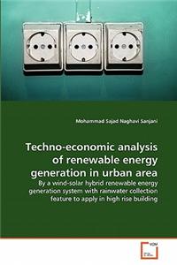 Techno-economic analysis of renewable energy generation in urban area