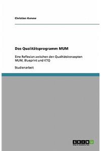 Das Qualitätsprogramm MUM