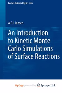 An Introduction to Kinetic Monte Carlo Simulations of Surface Reactions