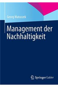 Management Der Nachhaltigkeit