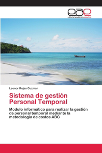 Sistema de gestión Personal Temporal