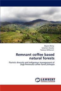 Remnant coffee based natural forests