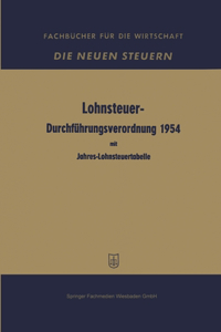 Lohnsteuer-Durchführungsverordnung 1954