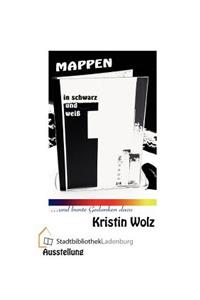 Mappen in schwarz und weiß