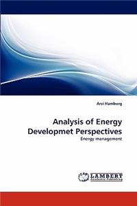 Analysis of Energy Developmet Perspectives