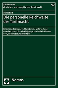 Die Personelle Reichweite Der Tarifmacht