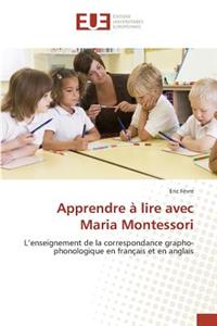 Apprendre À Lire Avec Maria Montessori