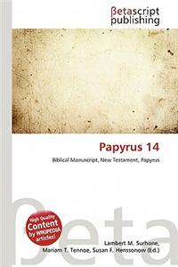Papyrus 14