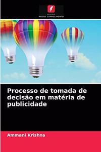 Processo de tomada de decisão em matéria de publicidade