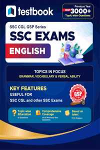 SSC English Language (English Medium) aâ‚¬â€œ Theory + 1200+ MCQs with Solutions for SSC Exams