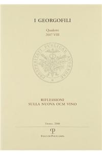 Riflessioni Sulla Nuova Ocm Vino