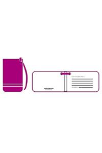 Moleskine Luggage Tag Magenta