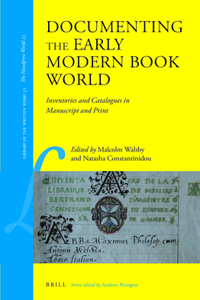 Documenting the Early Modern Book World