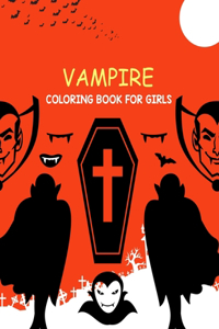 vampire Coloring Book For Girls