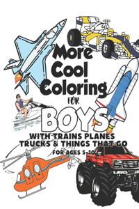 More Cool Coloring for Boys