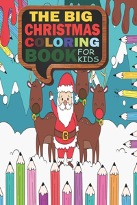 The big christmas coloring book for kids