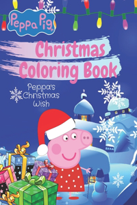 Peppa pig Christmas Coloring Book