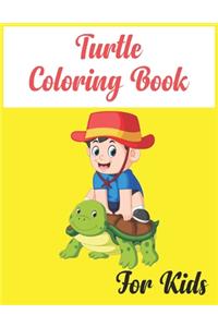 Turtle Coloring Book For Kids