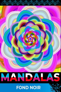Mandalas Fond noir