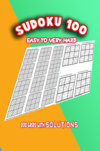 Sudoku 100 easy to very hard