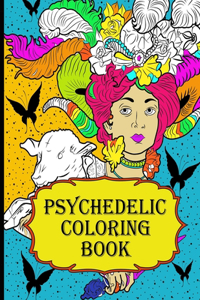 Psychedelic coloring book