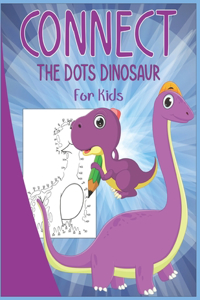 Connect The Dots Dinosaur For Kids