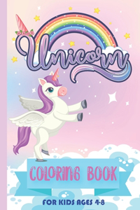 Unicorn Coloring Books for Kids Age 4-8