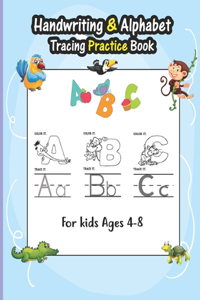Handwriting & Alphabet Tracing Practice Book For Kids