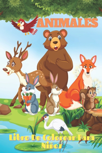 ANIMALES - Libro De Colorear Para Niños