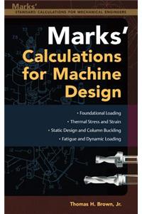 Mark's Calculations for Machine Design