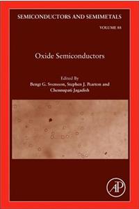 Oxide Semiconductors: Volume 88 (Semiconductors and Semimetals)