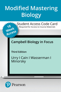 Modified Mastering Biology with Pearson Etext -- Access Card -- For Campbell Biology in Focus (18-Weeks)