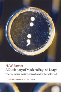 Dictionary of Modern English Usage