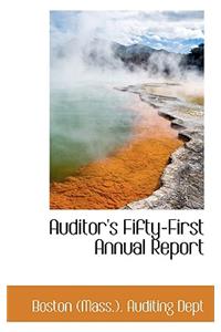 Auditor's Fifty-First Annual Report