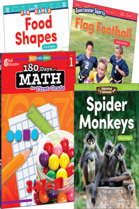 Learn-At-Home: Explore Math Bundle Grade 1: 4-Book Set