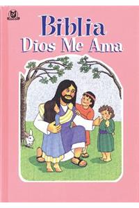 Biblia Dios Me Ama (Rosa)