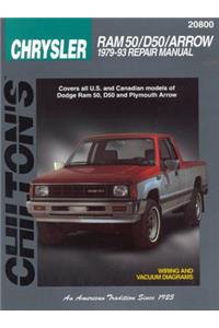 Dodge RAM 50, D50, and Arrow, 1979-93