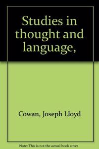 Studies in Thought and Language