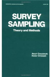 Survey Sampling: Theory And Methods, Vol. 130