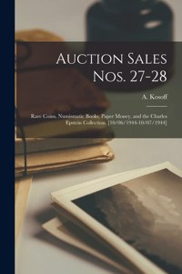 Auction Sales Nos. 27-28