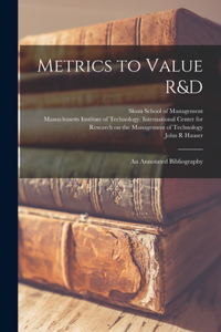 Metrics to Value R&D