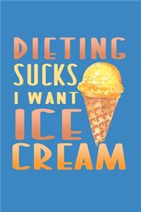Dieting Sucks I Want Ice Cream