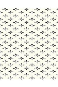 School Composition Book Pattern Art Deco Design Classic