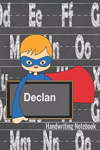 Declan Handwriting Notebook